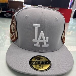 Rare New Era Los Angeles Dodgers X Jon Stan 59FIFTY Fitted Hat NWT SZ 7 1/2 New